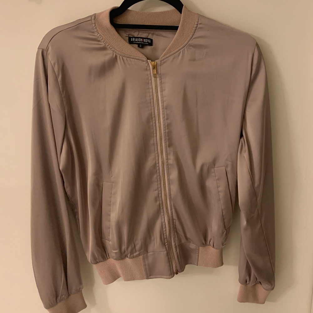Pink bomber jacket - Picture 2 of 2